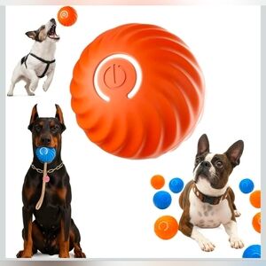Smart Toy, Jumping Ball for Dogs, Automatic Moving Dog Toy